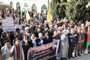 تجمع طلاب و دانشجویان یاسوج در محکومیت اعدام آیت الله نمر (۱۸)