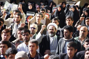 تجمع طلاب و دانشجویان یاسوج در محکومیت اعدام آیت الله نمر (۲۱)