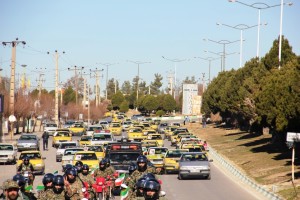 رژه موتوری یوم الله ۱۲ بهمن شهر یاسوج (۱۴)