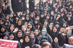 راهپیمایی محکومیت  آل سعود و اعدام شیخ نمر در یاسوج (۱۹)