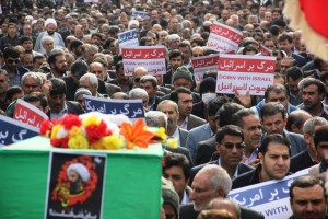 راهپیمایی محکومیت  آل سعود و اعدام شیخ نمر در یاسوج (۹)