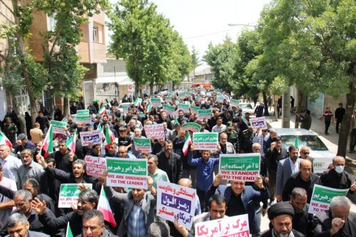 برگزاری تظاهرات محکومیت اهانت به قرآن کریم در یاسوج + تصاویر