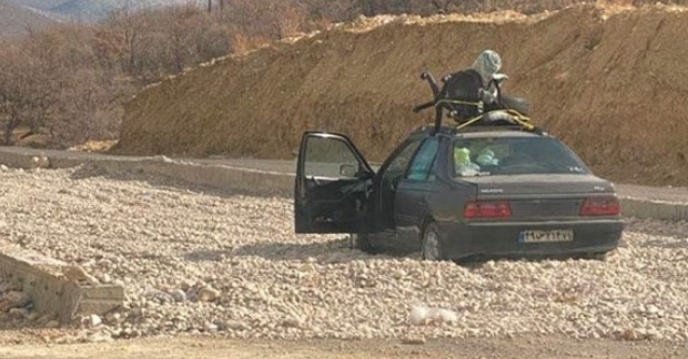 راهفرار جادهای در یاسوج خانوادهای را نجات داد